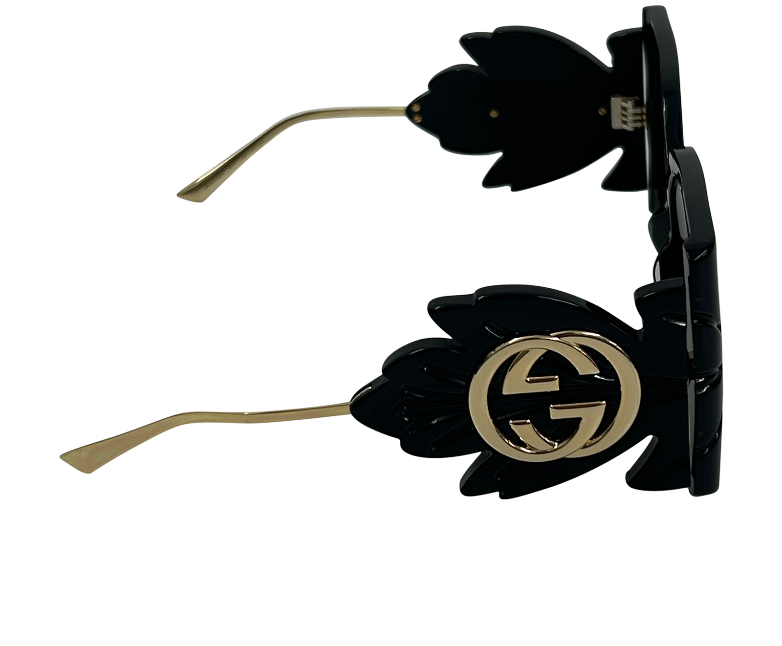 Gucci Gafas Gran Tamaño, 220&euro;, Accesorios, Negro, Tafetán - Acetato, Vista lateral